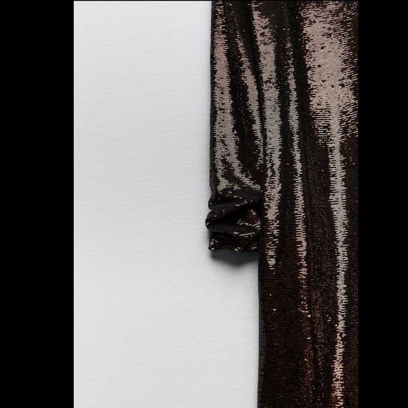 Premium Sequin Knit Dress - Picture 9 of 11